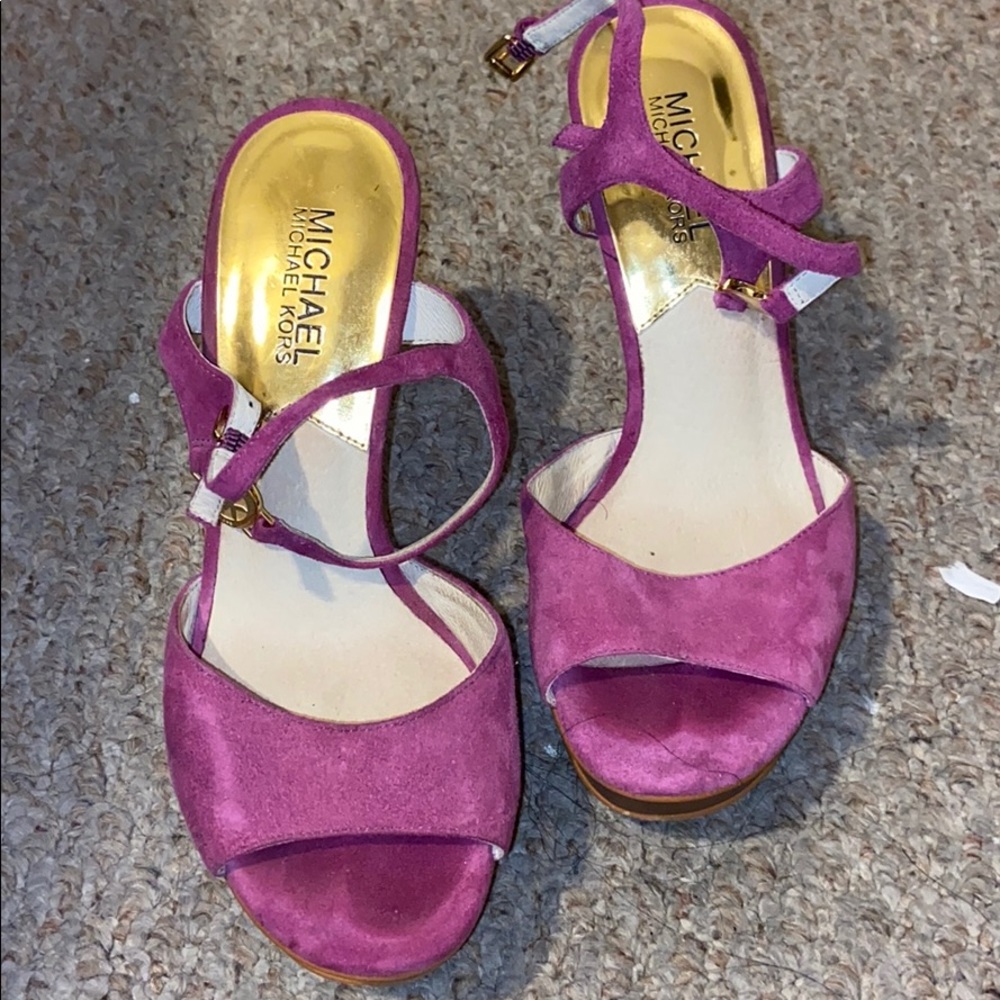 Michael Kors platform heel